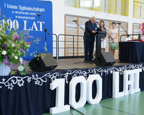 Część oficjalna uroczystości jubileuszowych
